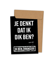 Kraskaart 'Ik ben zwanger!'