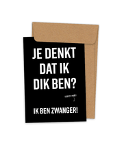 Kraskaart 'Ik ben zwanger!'