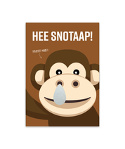 Kraskaart 'Snotaap'