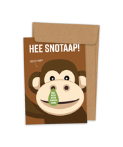 Kraskaart 'Snotaap'