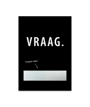 Kraskaart 'Wil je onze huisdier(en) verzorgen tijdens onze vakantie?'